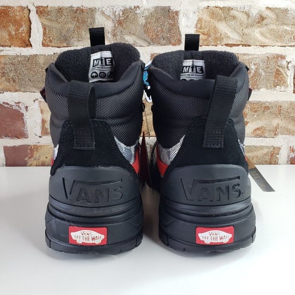 Vans UltraRange Exo Hi MTE 2 Primaloft Boot Mens Size 9.5 Artic Camo / Black Red - Picture 4 of 13